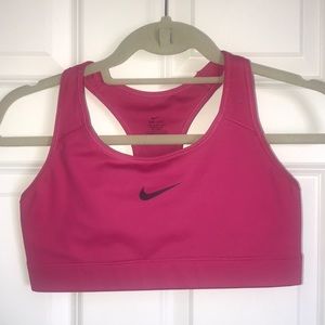 Nike Sports Bra Pink Size Medium